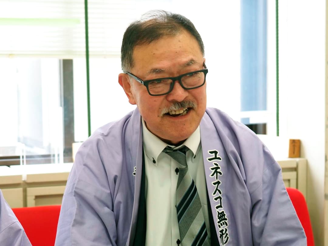 青柏祭りでか山保存会副会長 髙瀨勝成さん(魚町でか山総代)