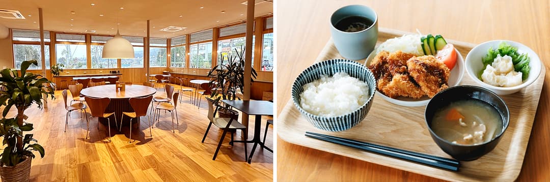 「TADAIMA」1階の交流スペース・食堂はゲストもスタッフも自然体で過ごせる心地よい空間