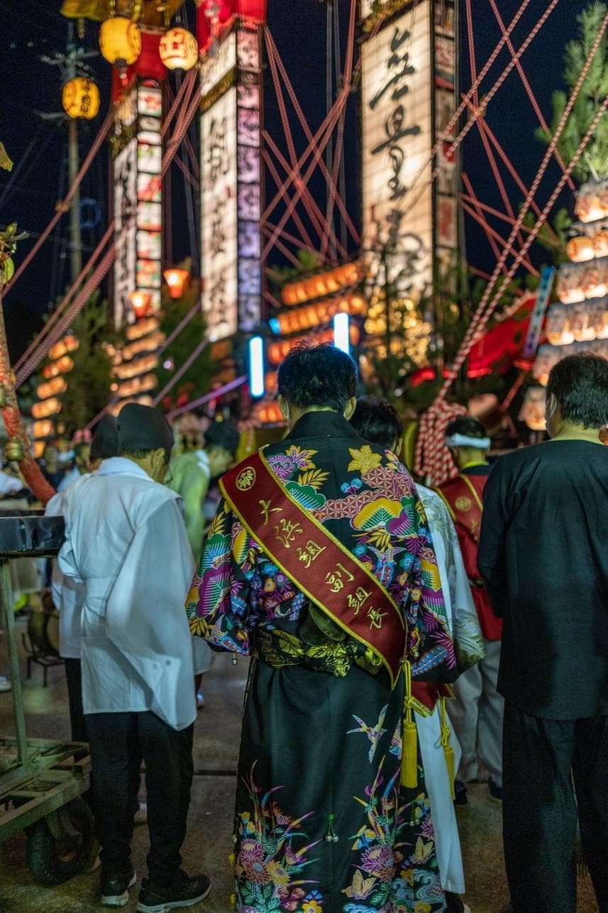 2024年、2025年と「寺家(じけ)キリコ祭り」を催行。人々が神様に祈る姿が見られるようになったという(画像提供:猿女千鶴さん)