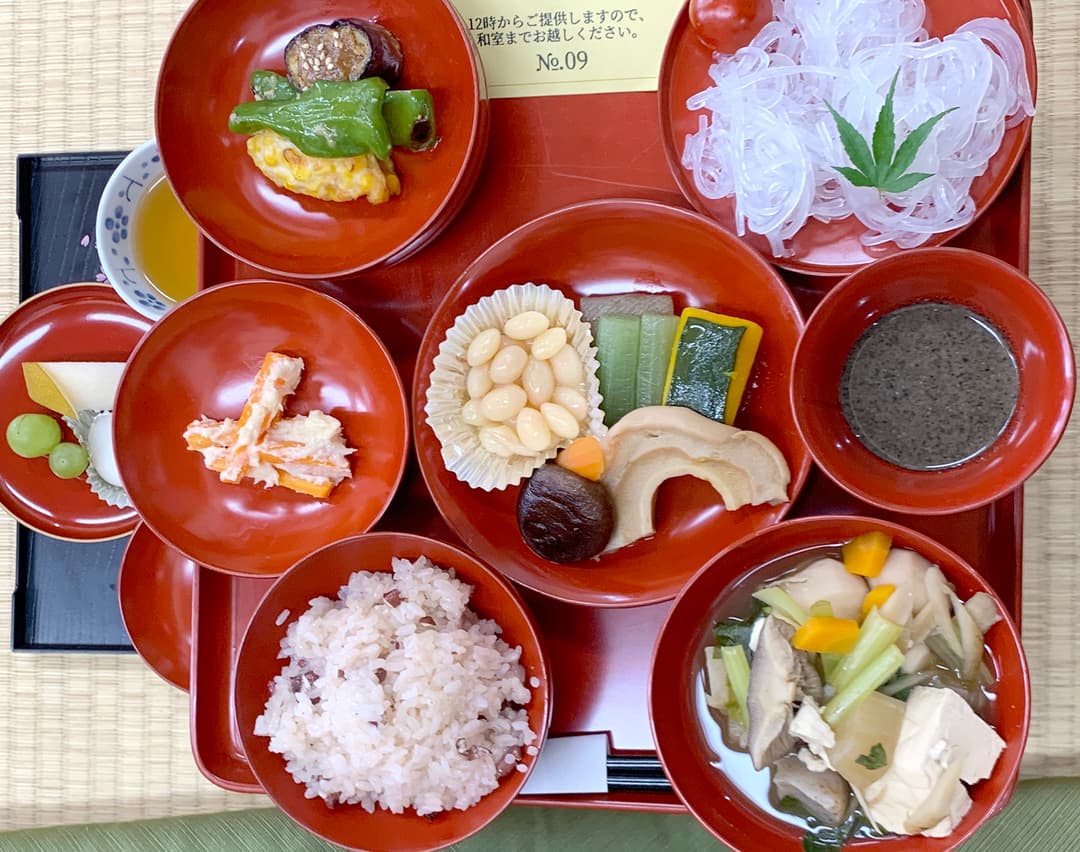 地域に伝わる発酵食を取り入れた「後講ランチ」の一例(撮影:2024年8月 船下智香子さん提供)