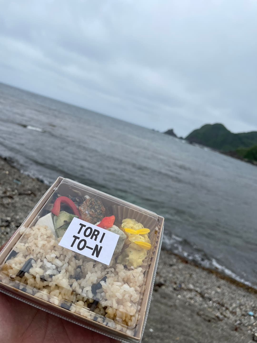 珠洲の海と山の食材を使った洋風のお弁当(写真提供:秋房さん)