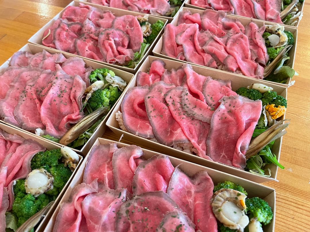 能登牛のローストビーフ弁当(写真提供:秋房さん