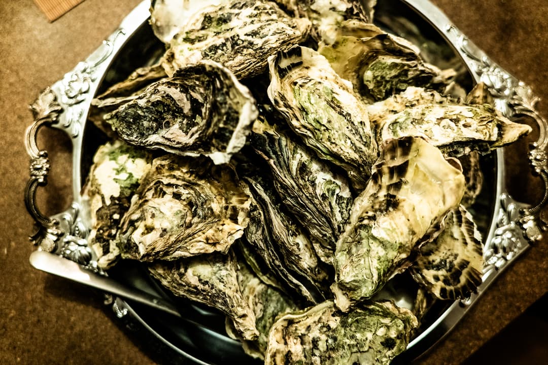 森野さんイチオシの、中島の牡蠣!