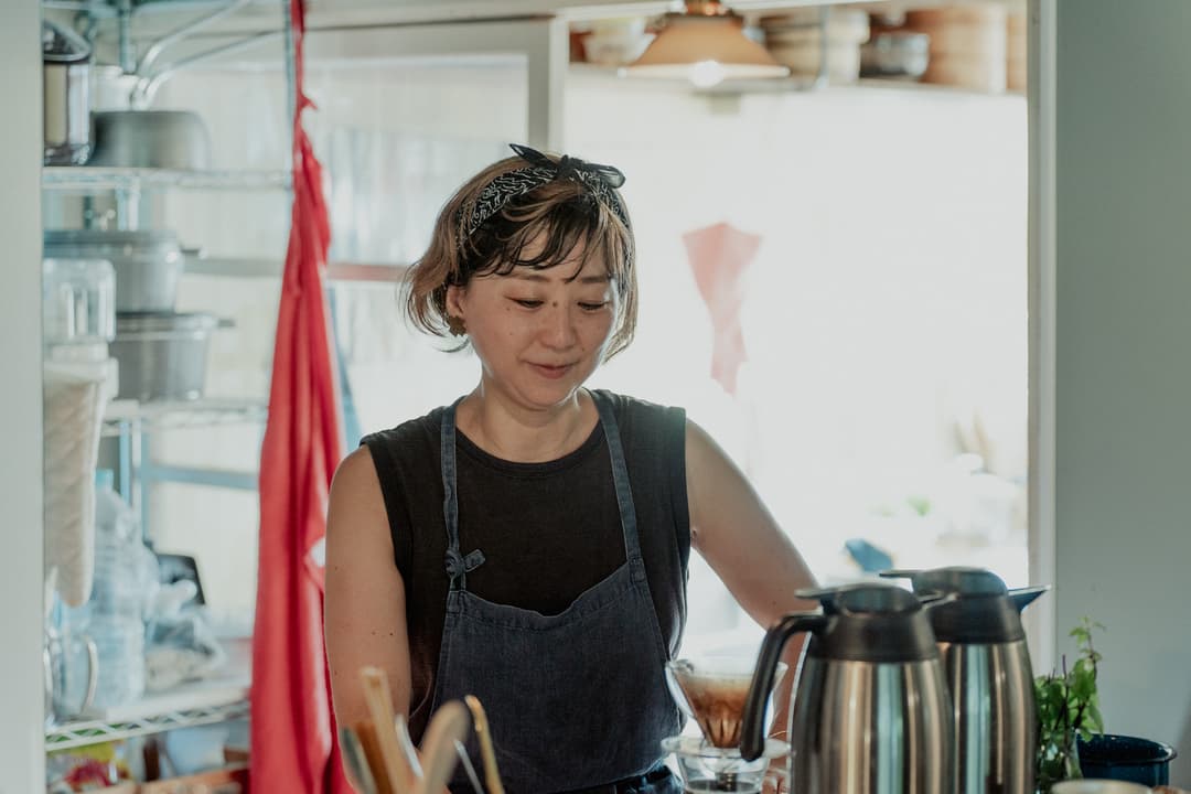 “Cafe Cove”オーナー 佐知さん
