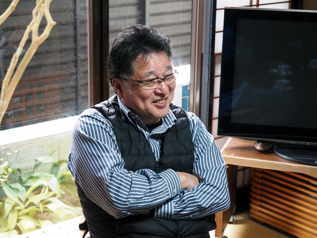 宇出津八坂神社奉賛会会計 諸角浩司さん