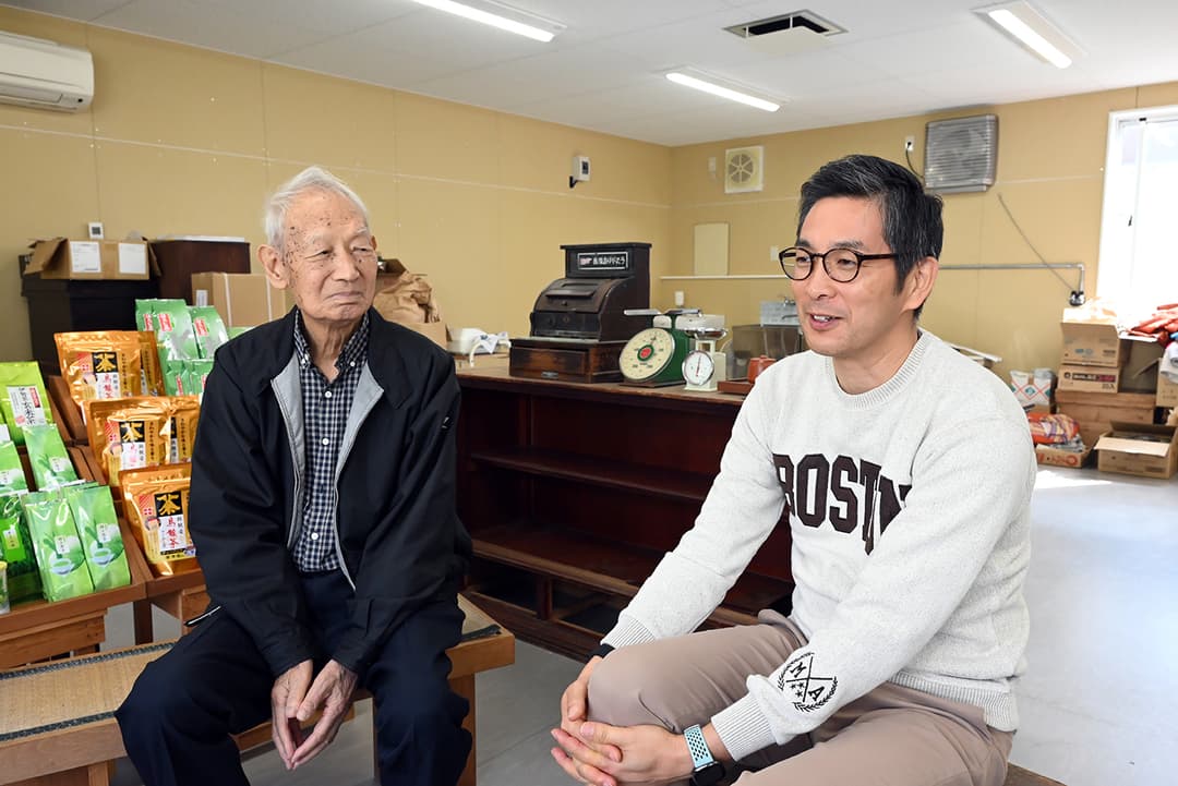 北島屋茶店を事業承継した株式会社ノトツグの代表取締役・友田 景さん