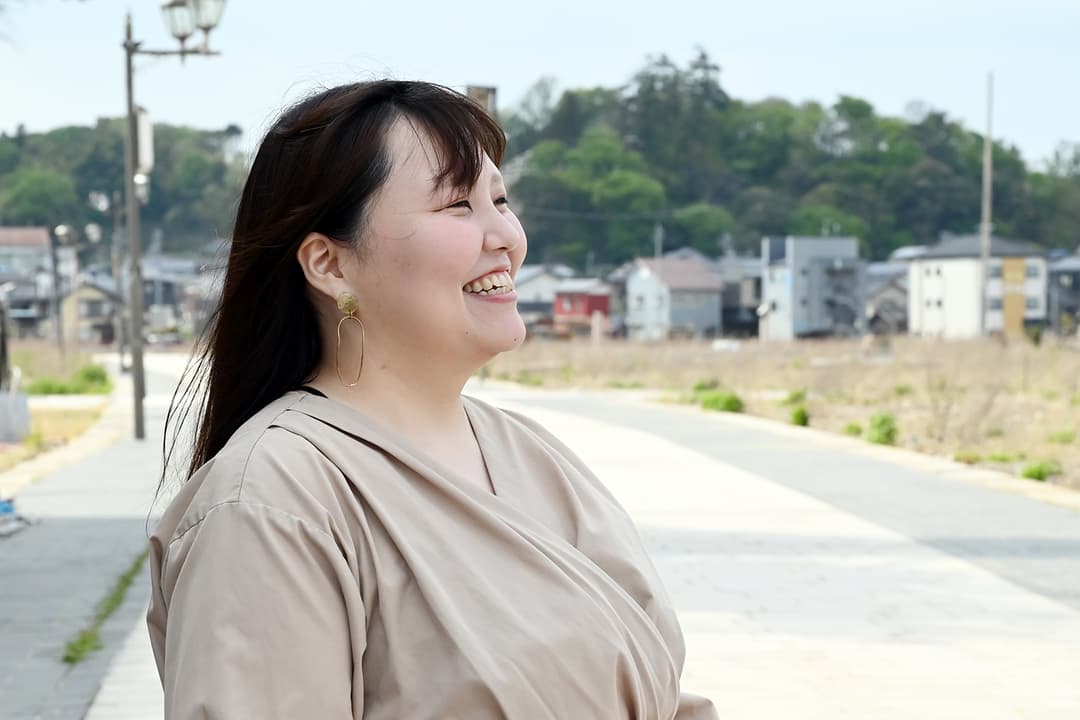 「ピンチをチャンスに! 震災からの復興を機会に、輪島を誰もが暮らしやすいまちに、外へ出た若者も帰ってきたくなるまちに変えたい」と山崎さん