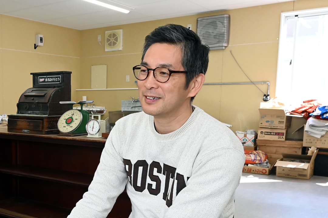 北島屋茶店を事業承継した株式会社ノトツグの代表取締役・友田 景さん